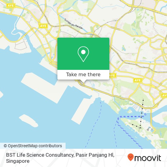 BST Life Science Consultancy, Pasir Panjang Hl地图