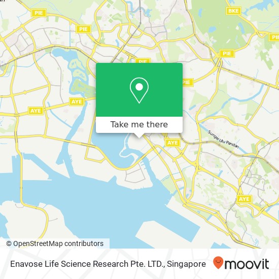 Enavose Life Science Research Pte. LTD., 237 Pandan Loop map