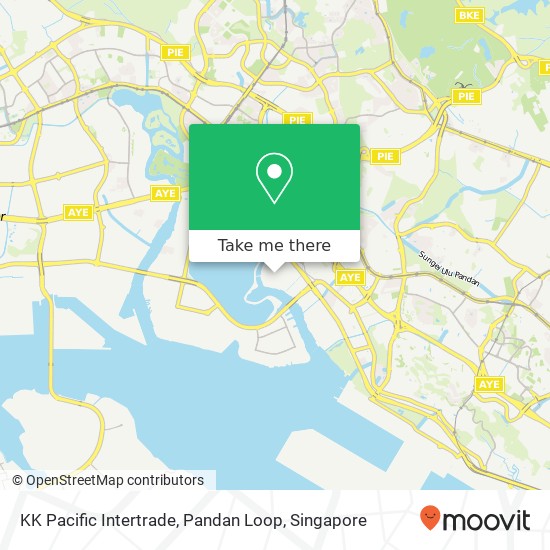 KK Pacific Intertrade, Pandan Loop map