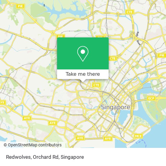 Redwolves, Orchard Rd map