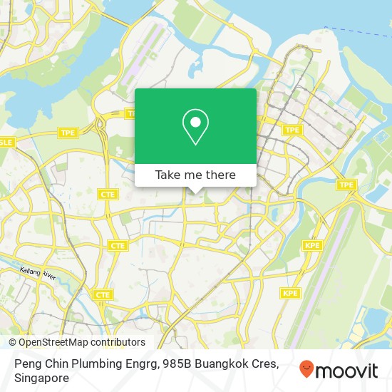 Peng Chin Plumbing Engrg, 985B Buangkok Cres map