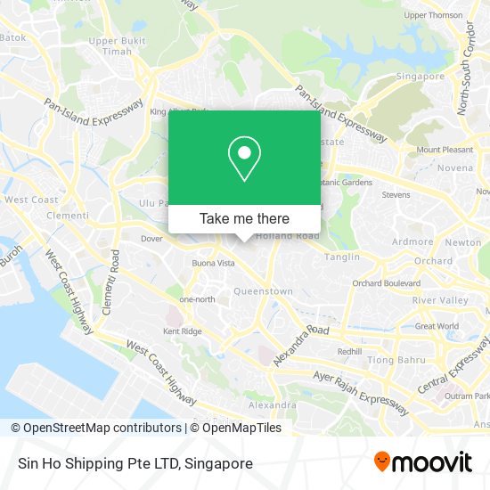 Sin Ho Shipping Pte LTD map
