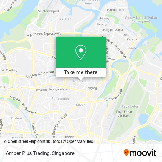 Amber Plus Trading map