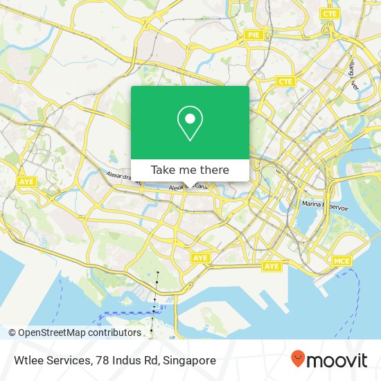 Wtlee Services, 78 Indus Rd map