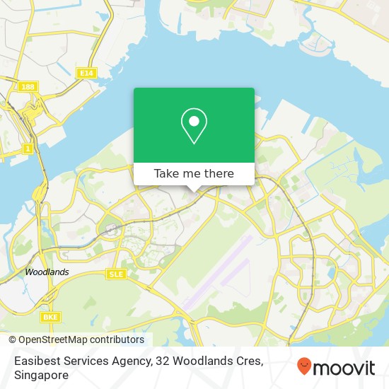 Easibest Services Agency, 32 Woodlands Cres map