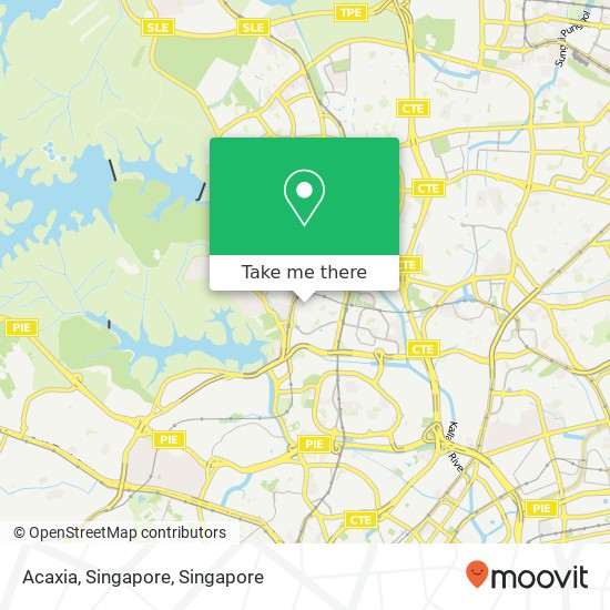 Acaxia, Singapore map