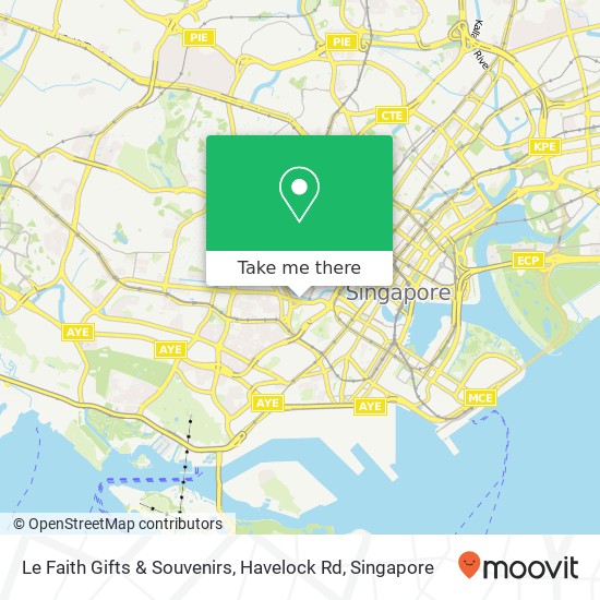 Le Faith Gifts & Souvenirs, Havelock Rd地图