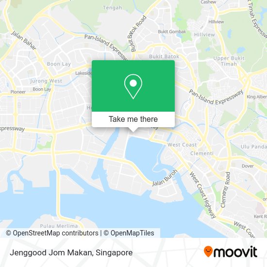 Jenggood Jom Makan map