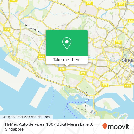 Hi-Mec Auto Services, 1007 Bukit Merah Lane 3地图