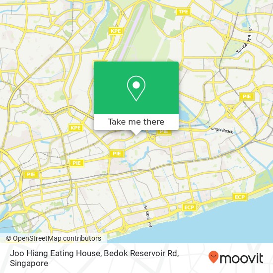 Joo Hiang Eating House, Bedok Reservoir Rd地图