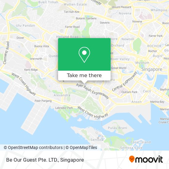 Be Our Guest Pte. LTD. map