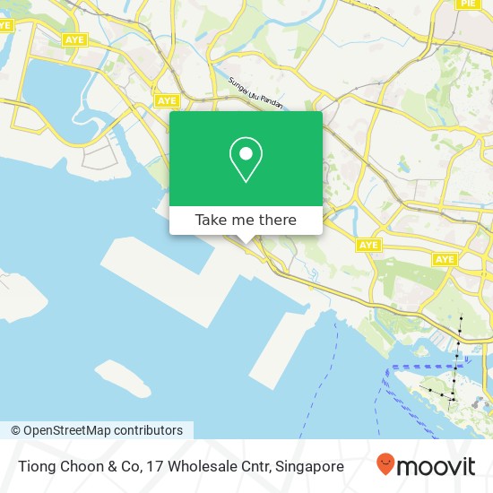 Tiong Choon & Co, 17 Wholesale Cntr地图