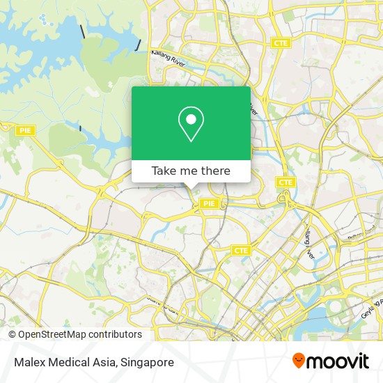 Malex Medical Asia map
