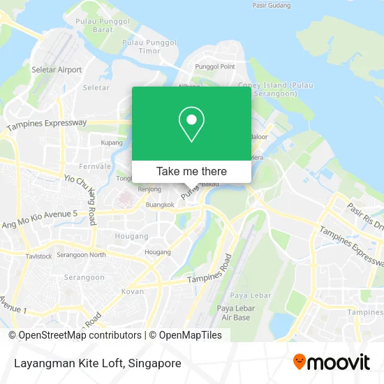 Layangman Kite Loft map