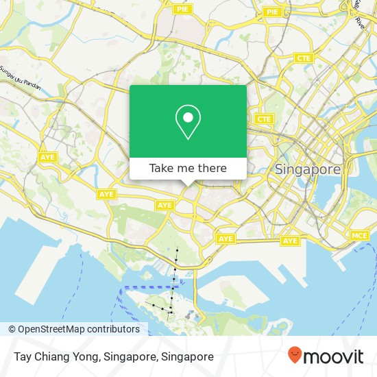 Tay Chiang Yong, Singapore map