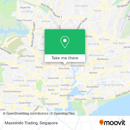 Masinindo Trading map