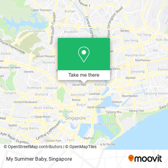 My Summer Baby地图