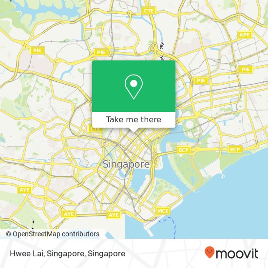 Hwee Lai, Singapore map