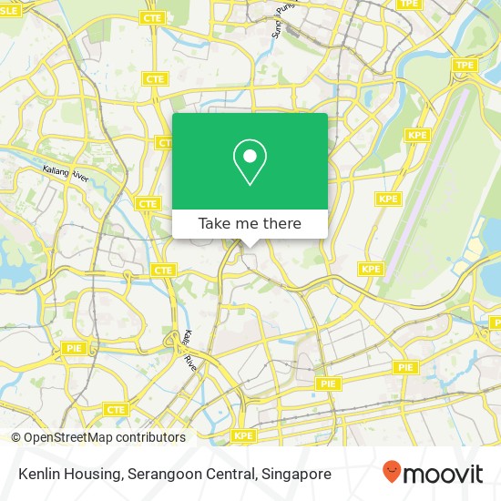 Kenlin Housing, Serangoon Central地图