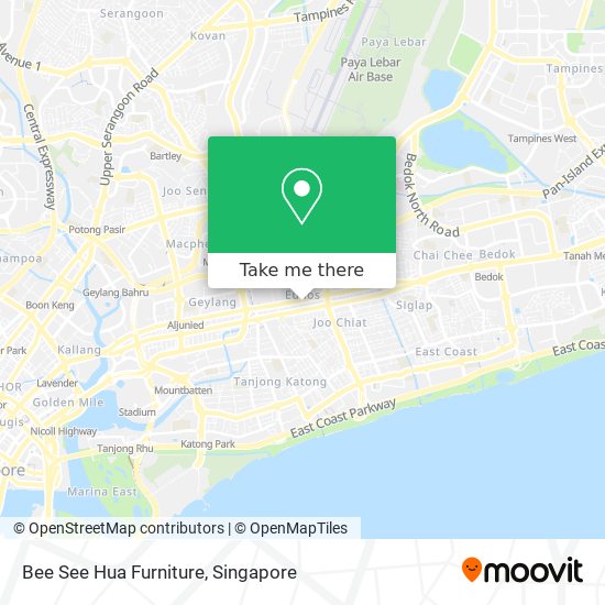 Bee See Hua Furniture map