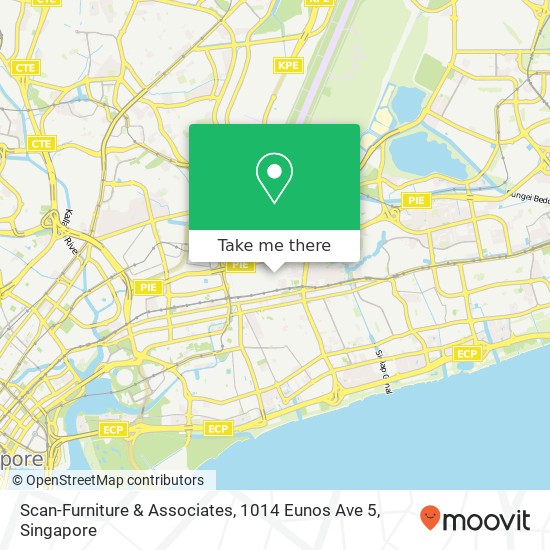 Scan-Furniture & Associates, 1014 Eunos Ave 5地图