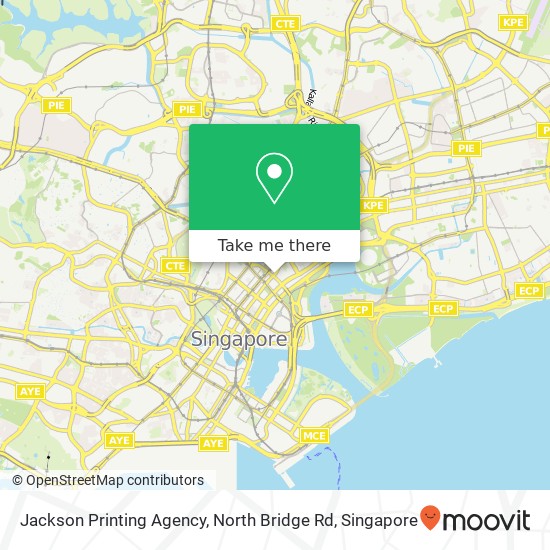 Jackson Printing Agency, North Bridge Rd地图