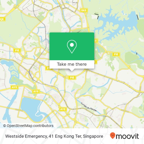 Westside Emergency, 41 Eng Kong Ter map