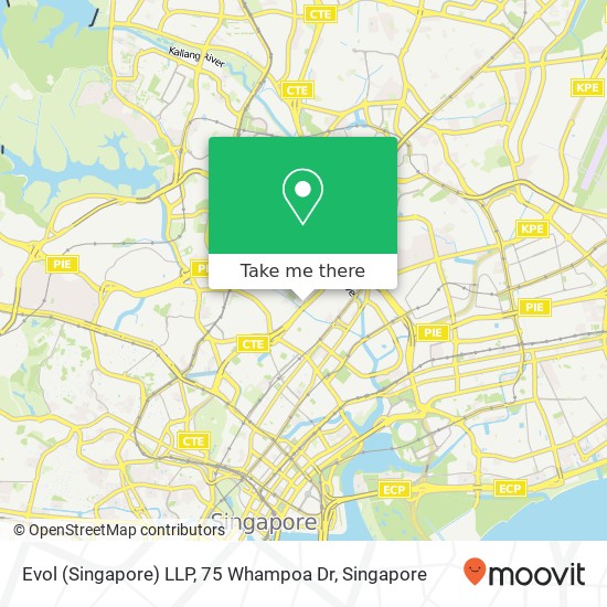 Evol (Singapore) LLP, 75 Whampoa Dr地图