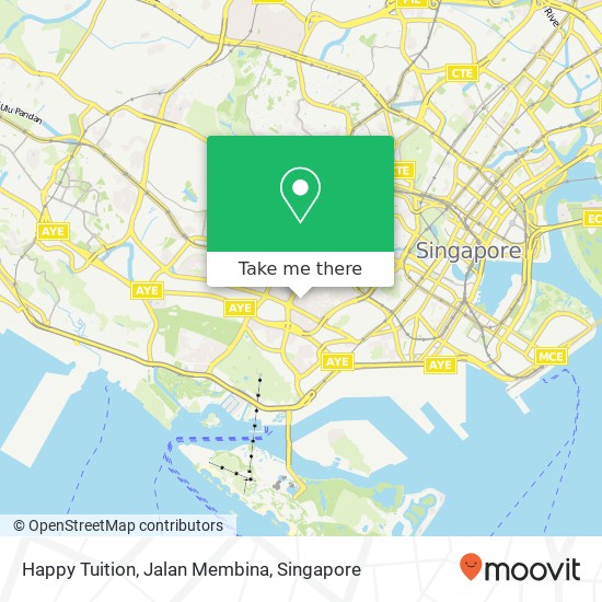 Happy Tuition, Jalan Membina map