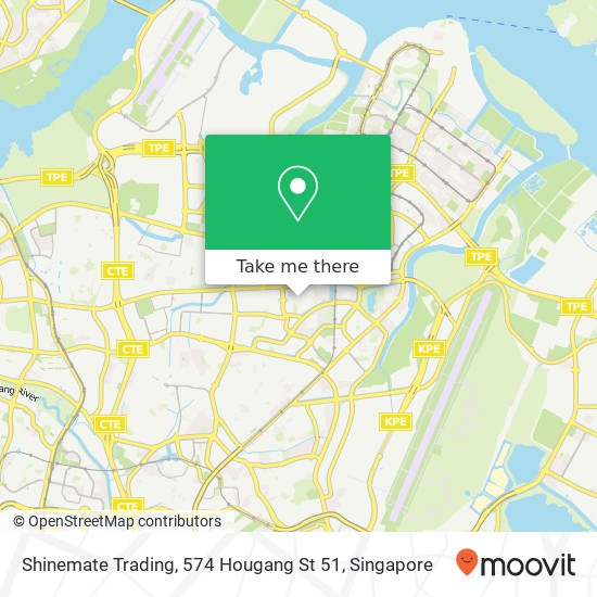 Shinemate Trading, 574 Hougang St 51地图