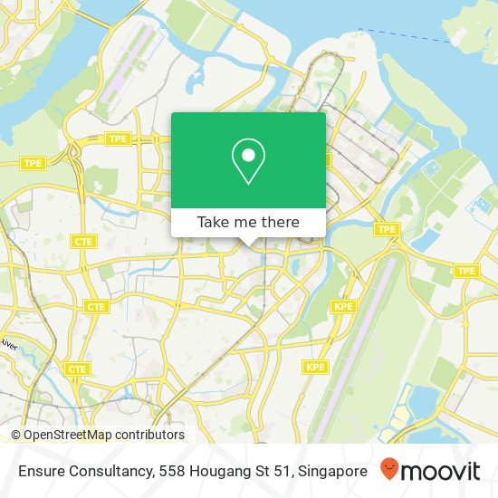Ensure Consultancy, 558 Hougang St 51 map