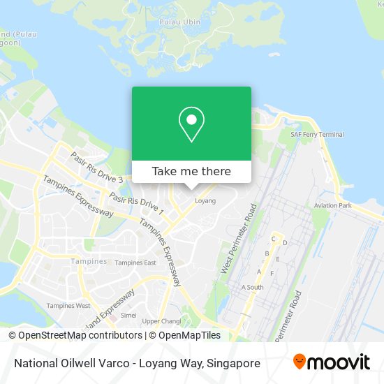 National Oilwell Varco - Loyang Way map