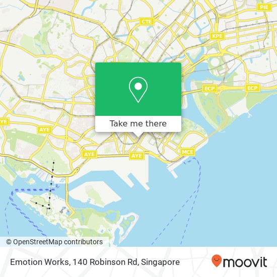 Emotion Works, 140 Robinson Rd map