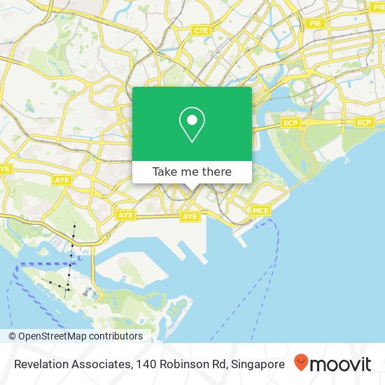Revelation Associates, 140 Robinson Rd map