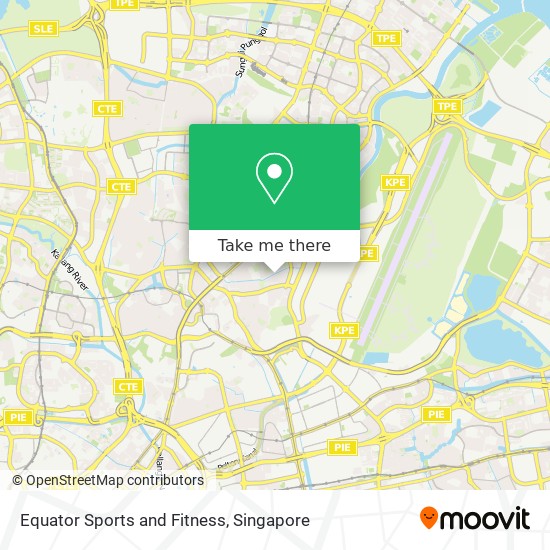 Equator Sports and Fitness map