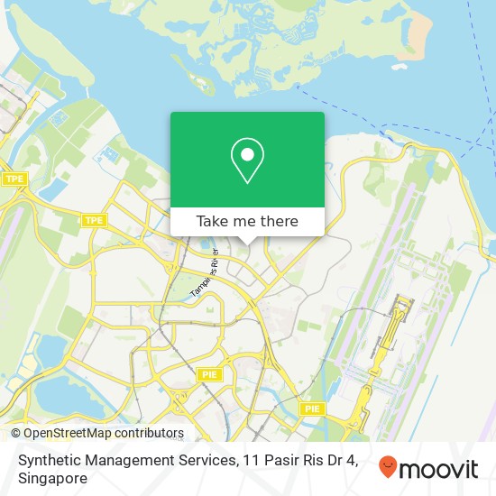 Synthetic Management Services, 11 Pasir Ris Dr 4 map