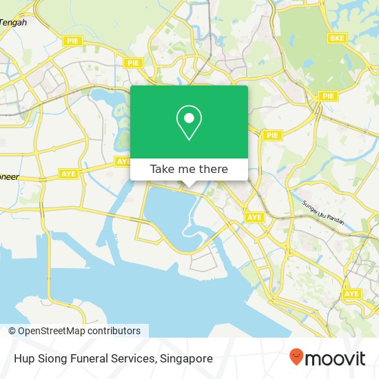 Hup Siong Funeral Services, Pandan Gdns地图