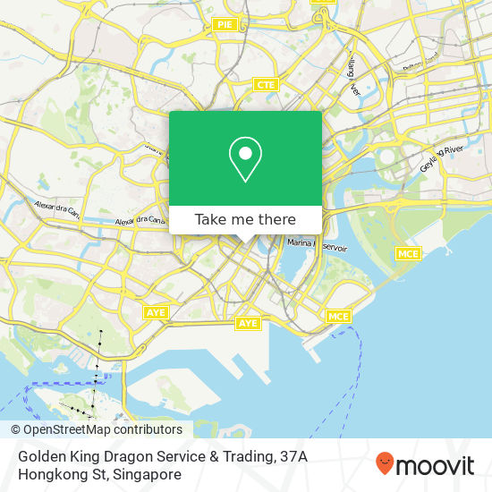 Golden King Dragon Service & Trading, 37A Hongkong St地图