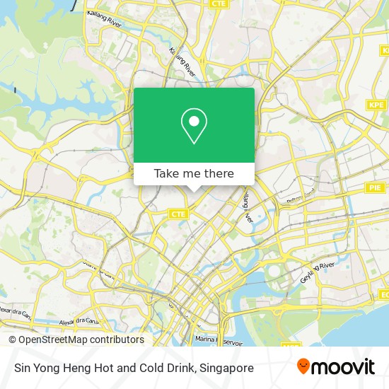 Sin Yong Heng Hot and Cold Drink地图
