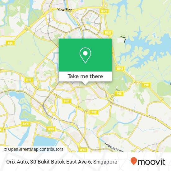 Orix Auto, 30 Bukit Batok East Ave 6 map