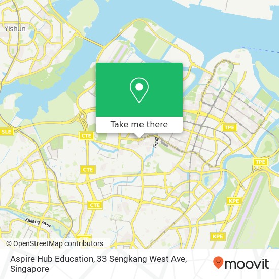 Aspire Hub Education, 33 Sengkang West Ave map