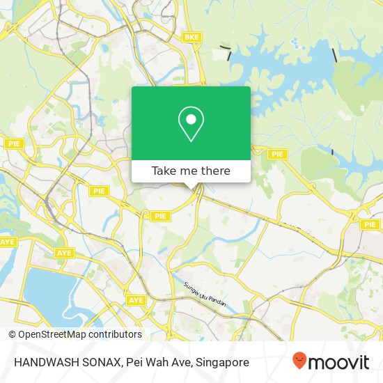 HANDWASH SONAX, Pei Wah Ave map