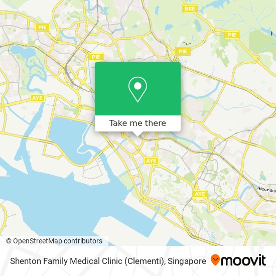 Shenton Family Medical Clinic (Clementi)地图