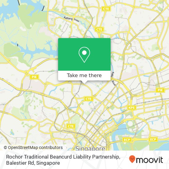 Rochor Traditional Beancurd Liability Partnership, Balestier Rd map