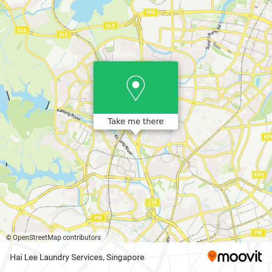 Hai Lee Laundry Services map