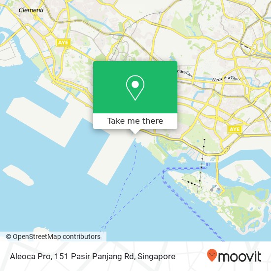 Aleoca Pro, 151 Pasir Panjang Rd地图