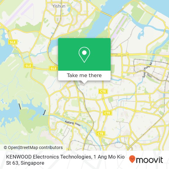 KENWOOD Electronics Technologies, 1 Ang Mo Kio St 63地图