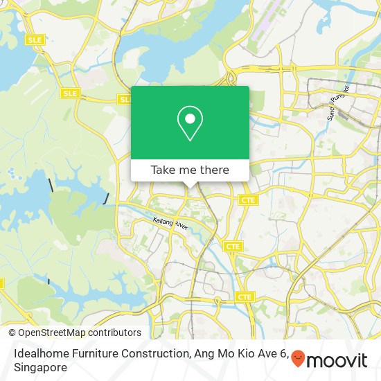 Idealhome Furniture Construction, Ang Mo Kio Ave 6地图