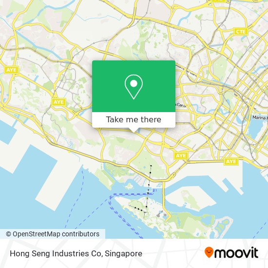 Hong Seng Industries Co map