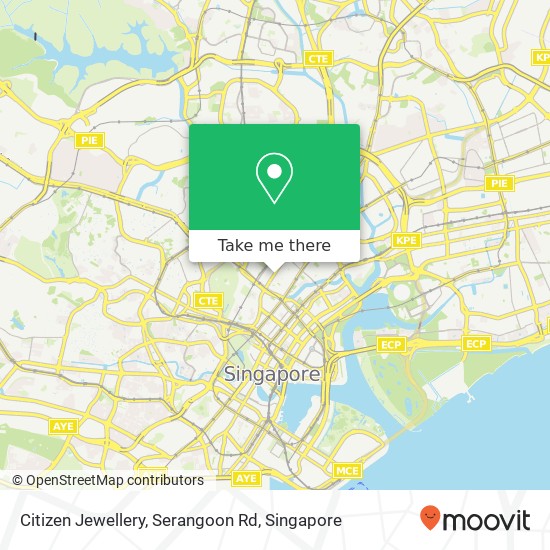 Citizen Jewellery, Serangoon Rd map
